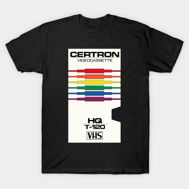 CERTRON VHS T-Shirt by AtelierNab